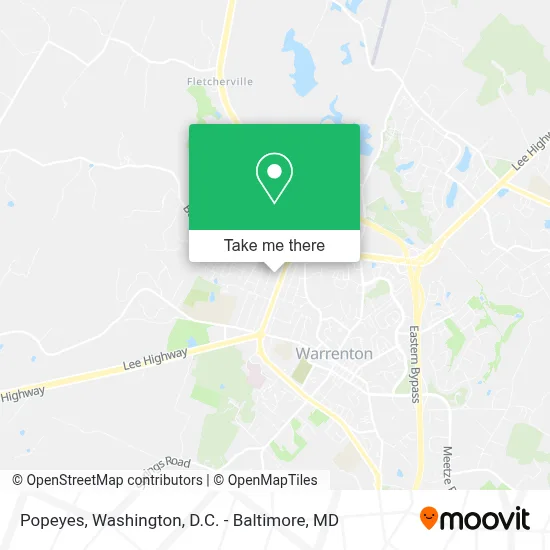 Popeyes map
