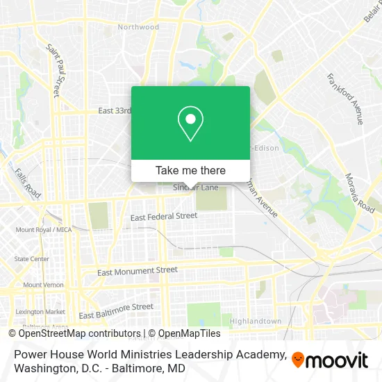 Power House World Ministries Leadership Academy map