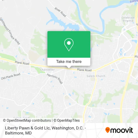 Liberty Pawn & Gold Llc map