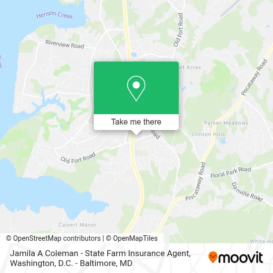 Jamila A Coleman - State Farm Insurance Agent map