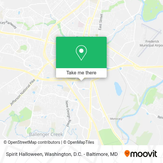 Spirit Halloween map