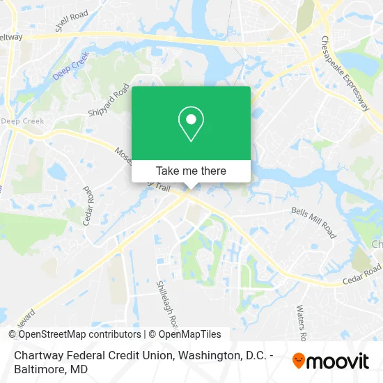 Chartway Federal Credit Union map