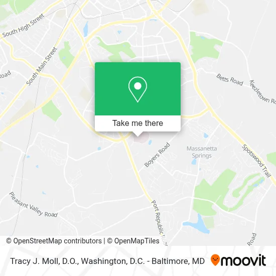 Tracy J. Moll, D.O. map