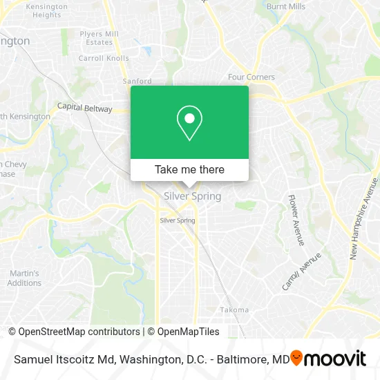 Samuel Itscoitz Md map