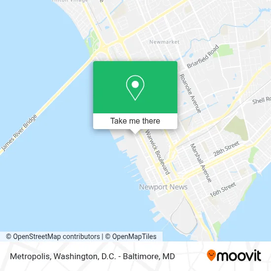 Metropolis map