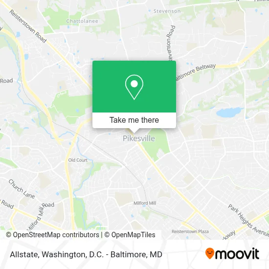 Allstate map