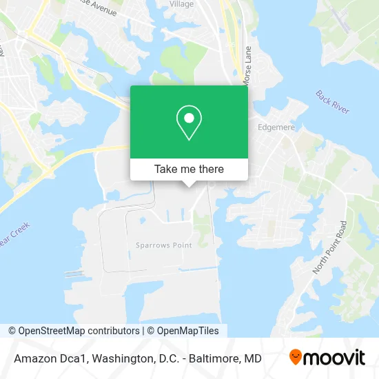 Amazon Dca1 map