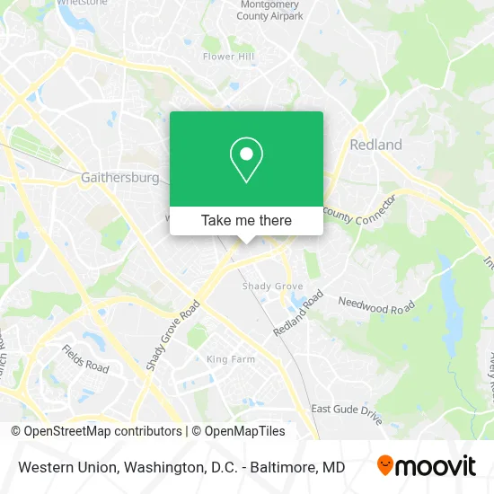 Western Union map