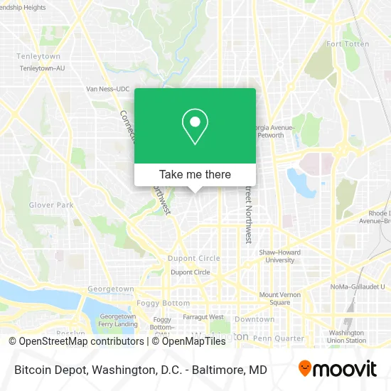 Bitcoin Depot map