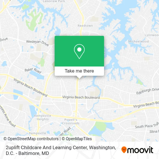 2uplift Childcare And Learning Center map