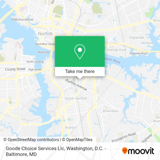 Goode Choice Services Llc map