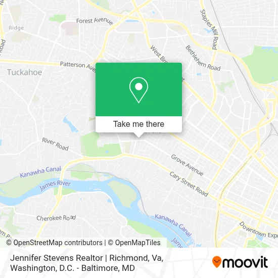 Jennifer Stevens Realtor | Richmond, Va map