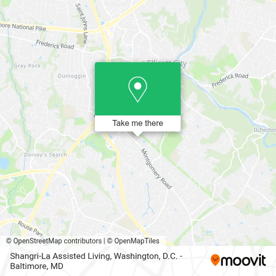 Shangri-La Assisted Living map