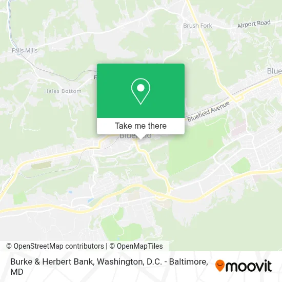 Burke & Herbert Bank map