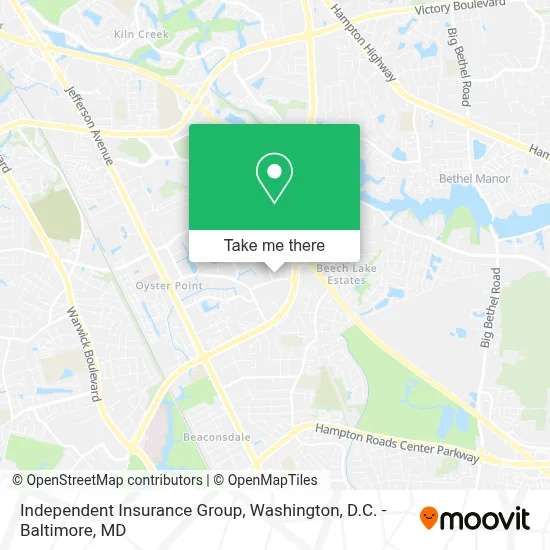 Independent Insurance Group map