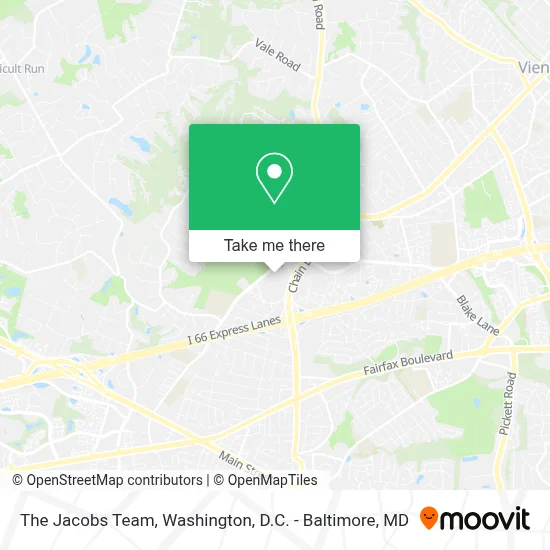 The Jacobs Team map