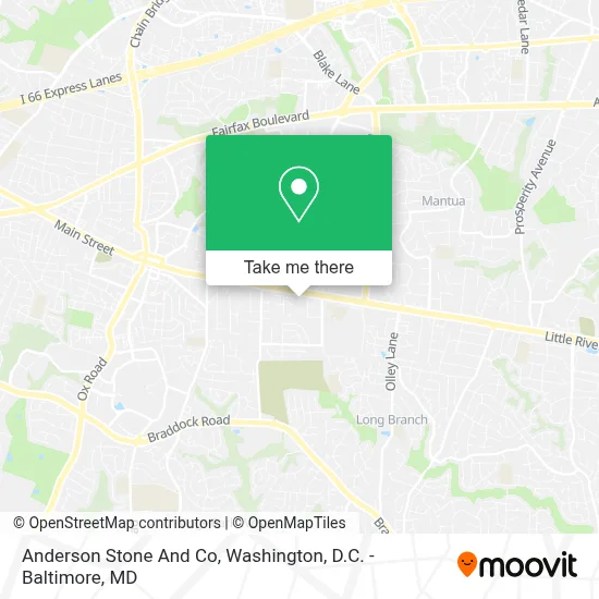 Anderson Stone And Co map