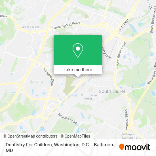 Dentistry For Children map