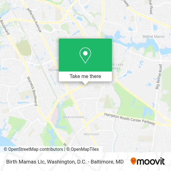 Birth Mamas Llc map