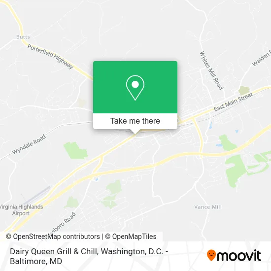 Dairy Queen Grill & Chill map