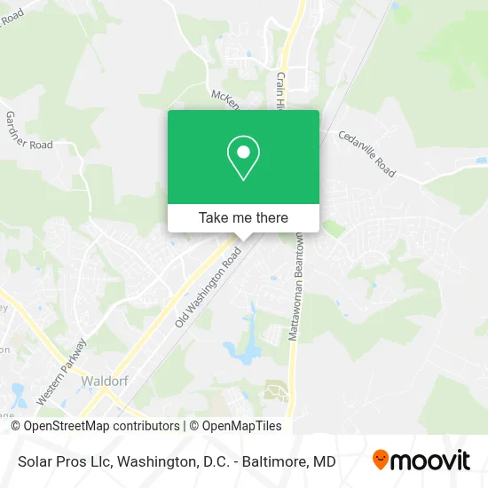 Solar Pros Llc map