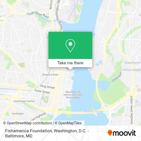 Fishamerica Foundation map