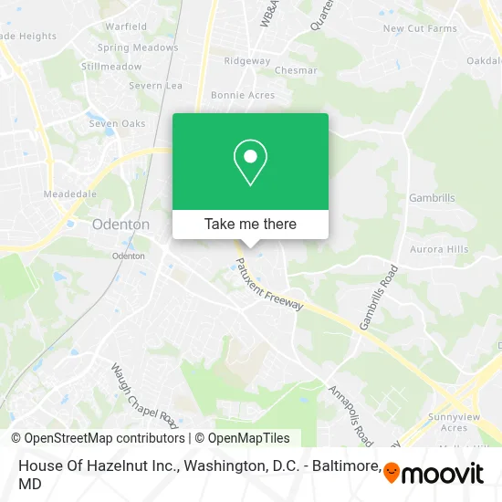 House Of Hazelnut Inc. map