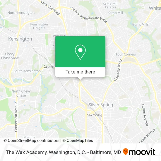 The Wax Academy map