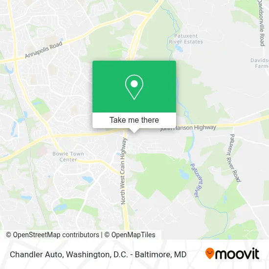 Chandler Auto map