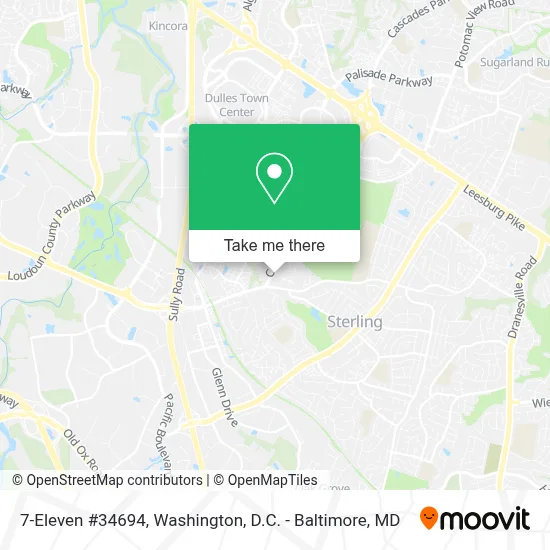 7-Eleven #34694 map