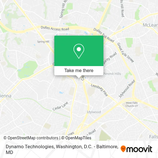 Dynamo Technologies map