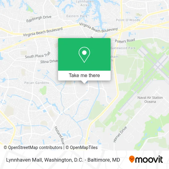 Lynnhaven Mall map