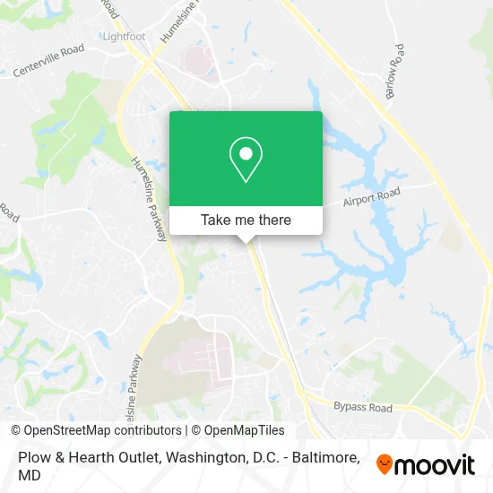 Plow & Hearth Outlet map