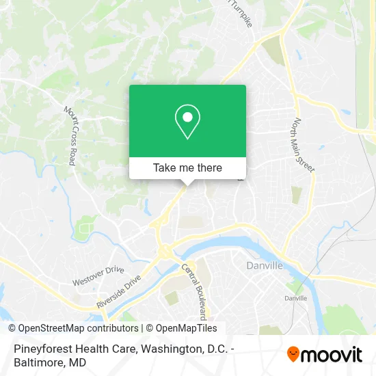 Pineyforest Health Care map