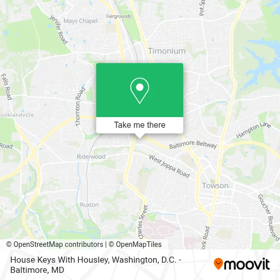 House Keys With Housley map
