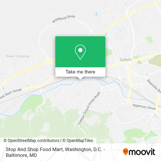Stop And Shop Food Mart map