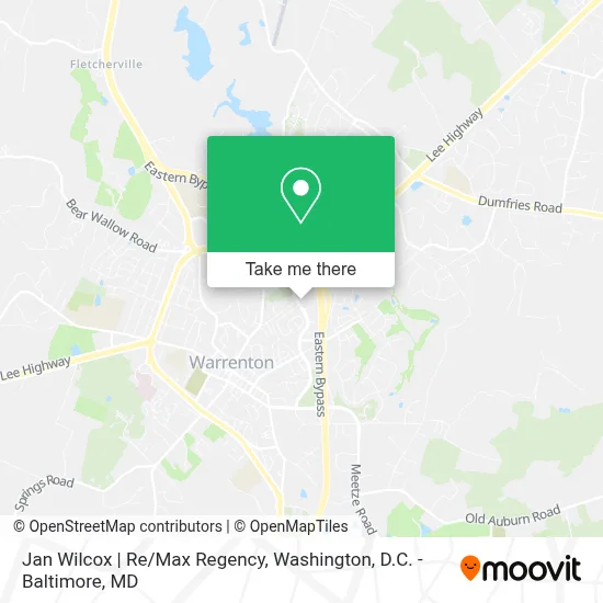 Jan Wilcox | Re/Max Regency map