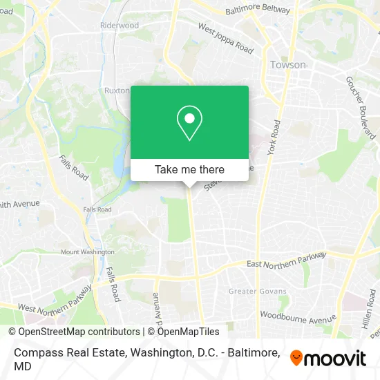 Compass Real Estate map