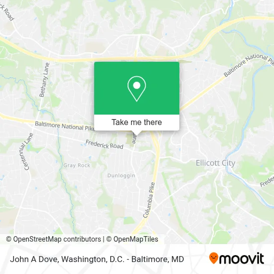 John A Dove map