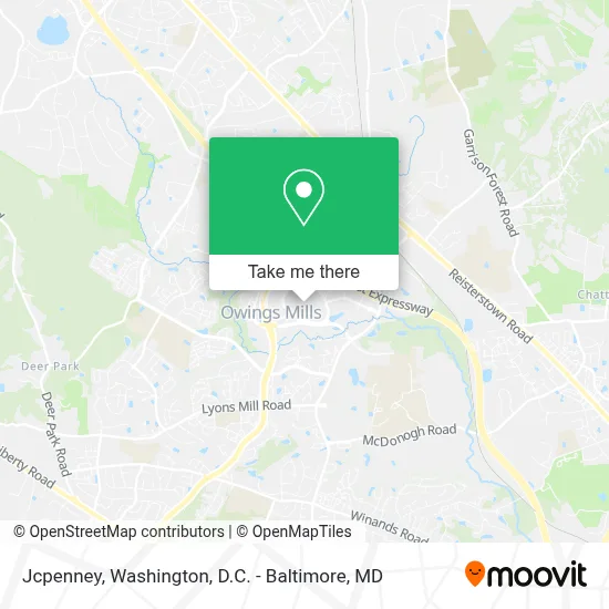 Jcpenney map