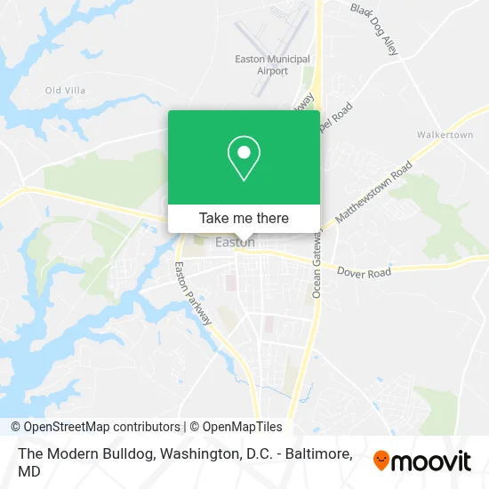 The Modern Bulldog map