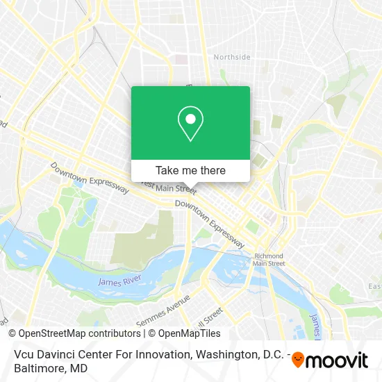 Vcu Davinci Center For Innovation map