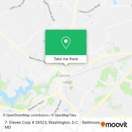 7- Eleven Corp # 28523 map