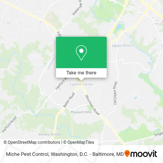 Miche Pest Control map