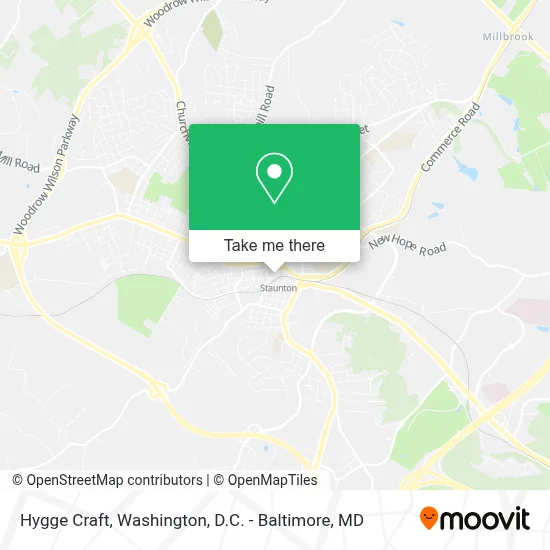 Hygge Craft map