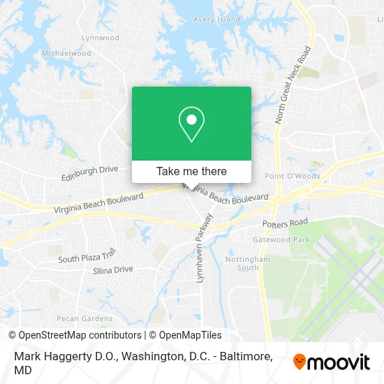 Mark Haggerty D.O. map