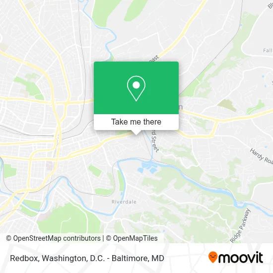 Redbox map