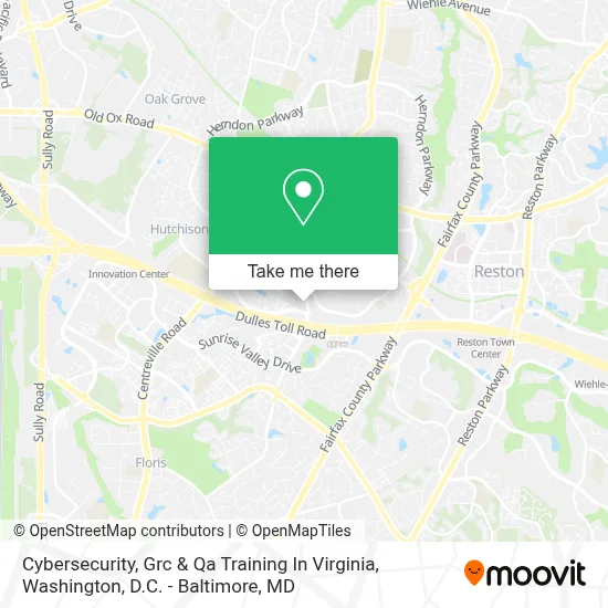 Cybersecurity, Grc & Qa Training In Virginia map