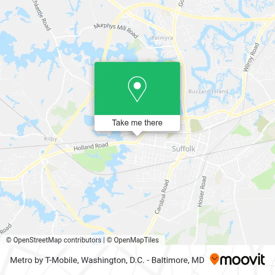 Metro by T-Mobile map