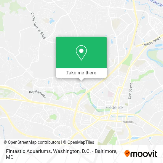 Fintastic Aquariums map